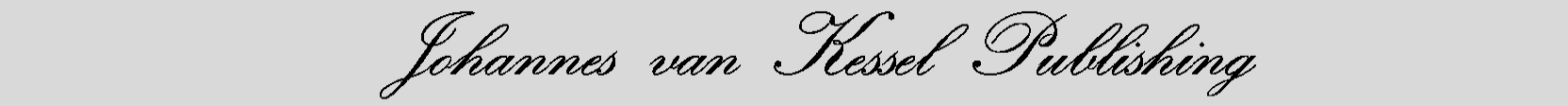 Johannes van Kessel Publishing